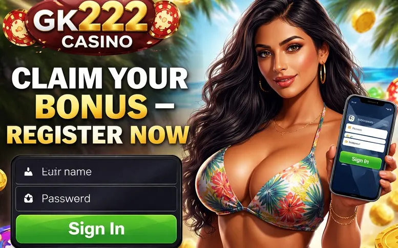 GK222 login page banner